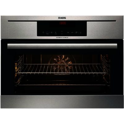 AEG KE8404021M Built-in Compact Mult-function Oven in Stainless Steel AEG KE8404021M Built-in Compact Mult-function Oven in Stainless Steel